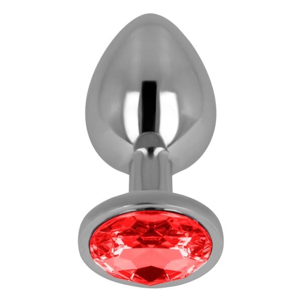 OHMAMA - ANAL PLUG WITH RED CRYSTAL 7 CM 3